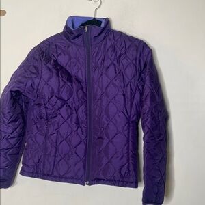 L.L. Bean Purple Quilted Jacket